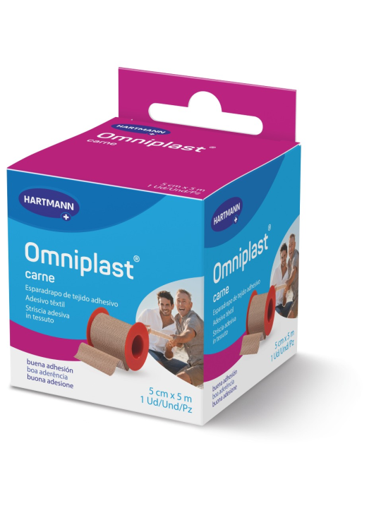 ESPARADRAPO OMNIPLAST TELA 5X5 CM