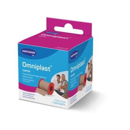 ESPARADRAPO OMNIPLAST TELA 5X5 CM