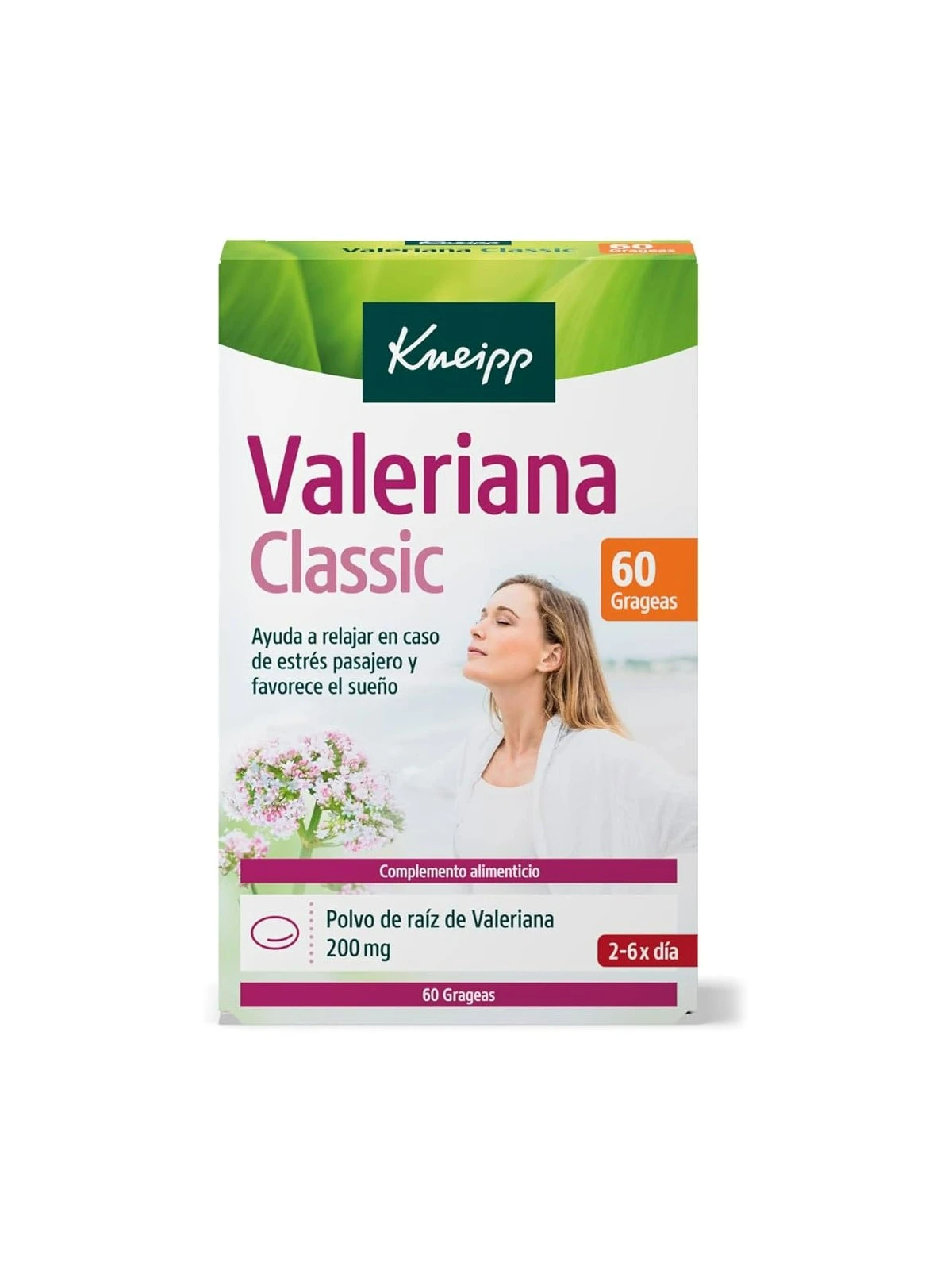 KNEIPP VALERIANA 60 GRAGEAS