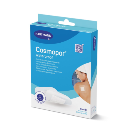 HARTMANN COSMOPOR WATERPROOF APOSITO 10X8CM 5UDS
