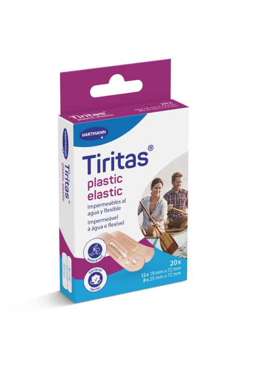 TIRITAS PLASTIC APOSITO ADHESIVO ELASTIC SURTIDO