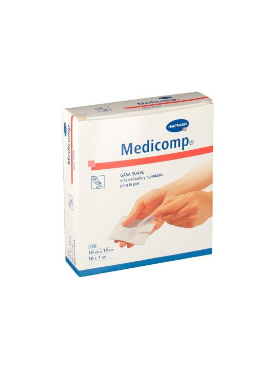 MEDICOMP GASA SUAV 10*10CM 20U