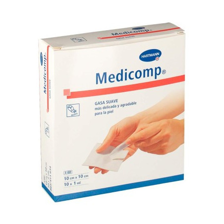 MEDICOMP GASA SUAV 10*10CM 20U