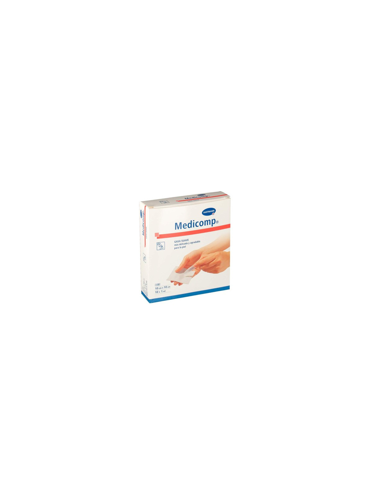MEDICOMP GASA SUAV 10*10CM 20U