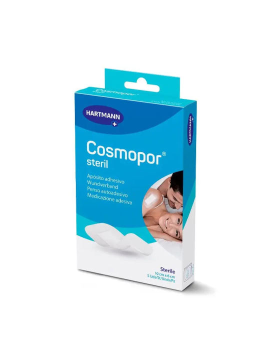 HARTMANN COSMOPOR STERIL APOSITO 10X6CM  5 UDS
