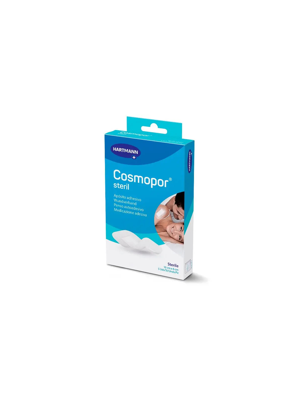 HARTMANN COSMOPOR STERIL APOSITO 10X6CM  5 UDS