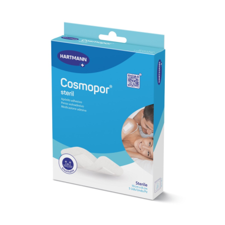 HARTMANN COSMOPOR STERIL APOSITO 10X8CM  5 UDS