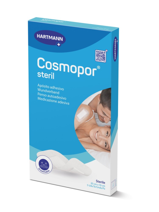 HARTMANN COSMOPOR STERIL APOSITO 20X10CM 5 UDS