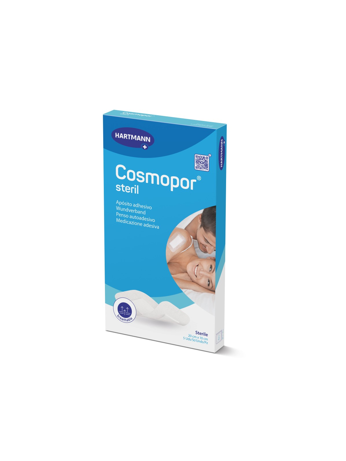 HARTMANN COSMOPOR STERIL APOSITO 20X10CM 5 UDS