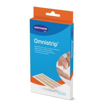 OMNISTRIP SUTURA CUTANEA ESTERI 6 MM X 38 MM 12U