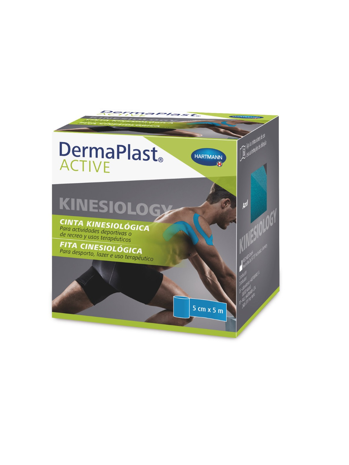 HARTMANN DERMAPLAST CINTA KINESIOLOGICA AZUL 5X5
