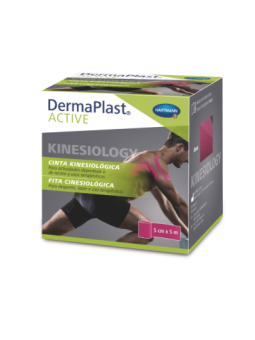 HARTMANN DERMAPLAST CINTA KINESIOLOGICA ROSA 5X5