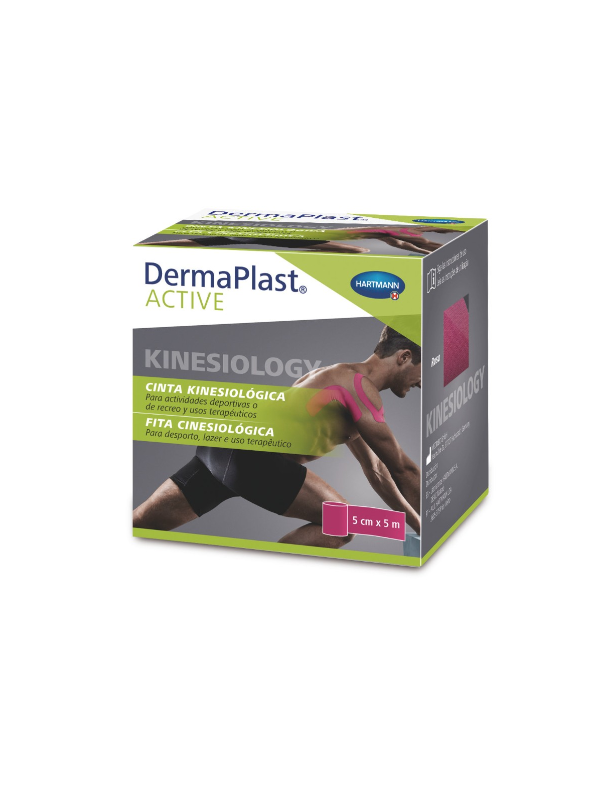HARTMANN DERMAPLAST CINTA KINESIOLOGICA ROSA 5X5