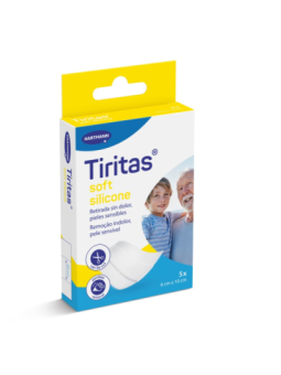 TIRITAS SOFT SILICONE APOSITO ADHESIVO 5 U 6 X 1