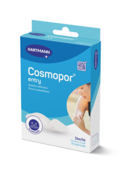 HARTMANN COSMOPOR ENTRY APOSITO 7,2X5CM 10 UDS