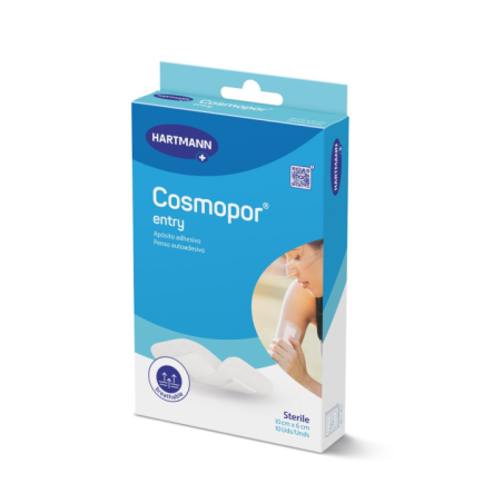 HARTMANN COSMOPOR ENTRY APOSITO 10X6CM 10 UDS