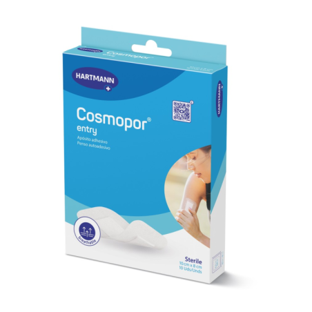 HARTMANN COSMOPOR ENTRY APOSITO 10X8CM 10 UDS