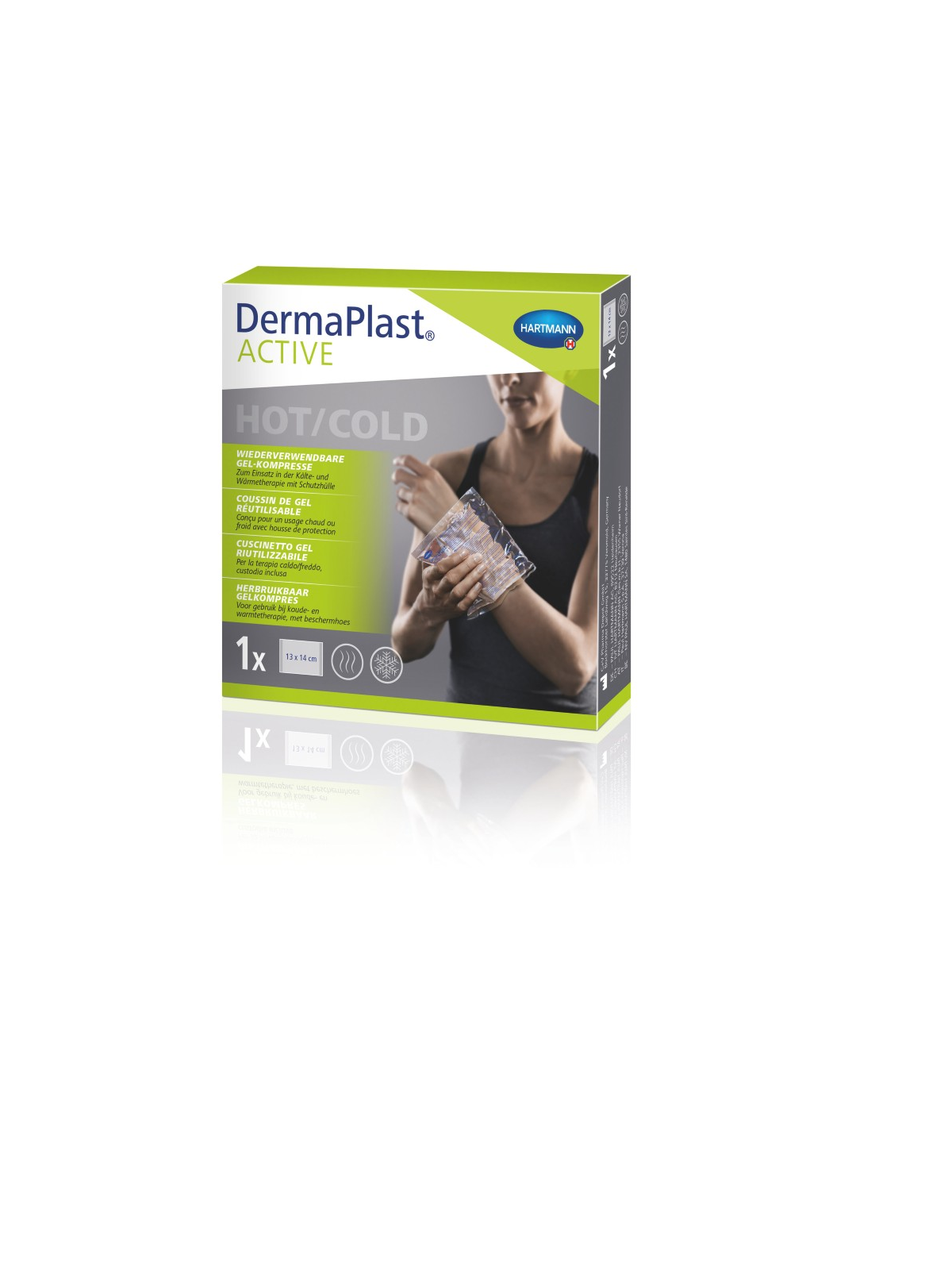 DERMAPLAST ACTIVE HOT/COLD 13 X 14 CM 1 UNIDAD
