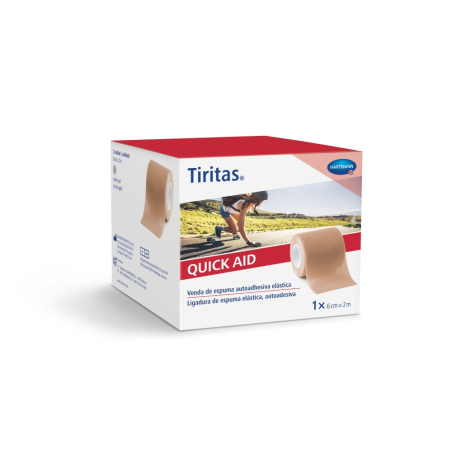 HARTMANN TIRITAS QUICK VENDA ESPUMA 6X2M NUDE