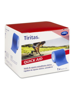 HARTMANN TIRITAS QUICK VENDA ESPUMA 6X2M AZUL