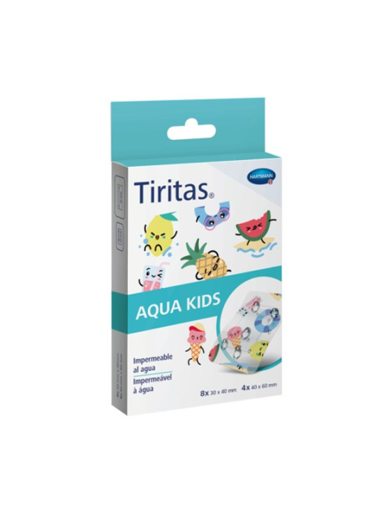 TIRITAS AQUA KIDS APOSITO ADHESIVO 2 TAMAÑOS 8 U