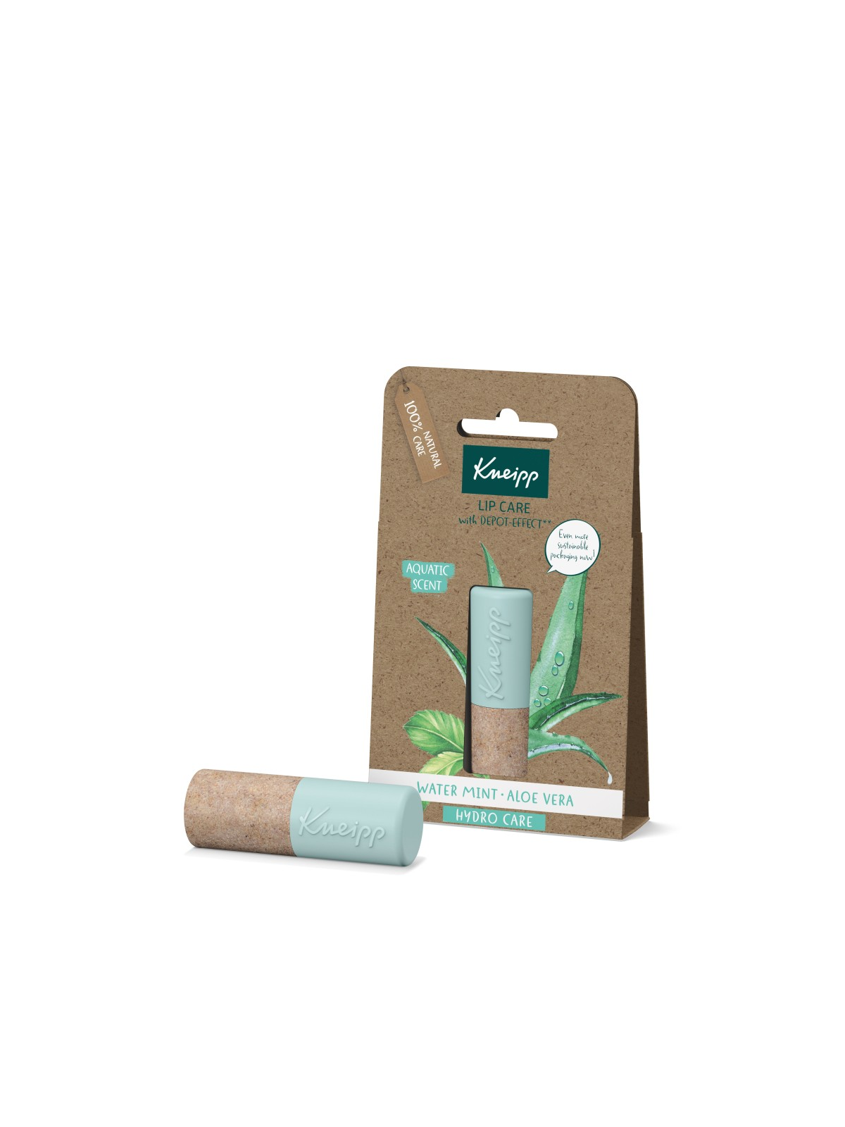 KNEIPP BALSAMO LABIAL  WATER MINT ALOE VERA 4,7G