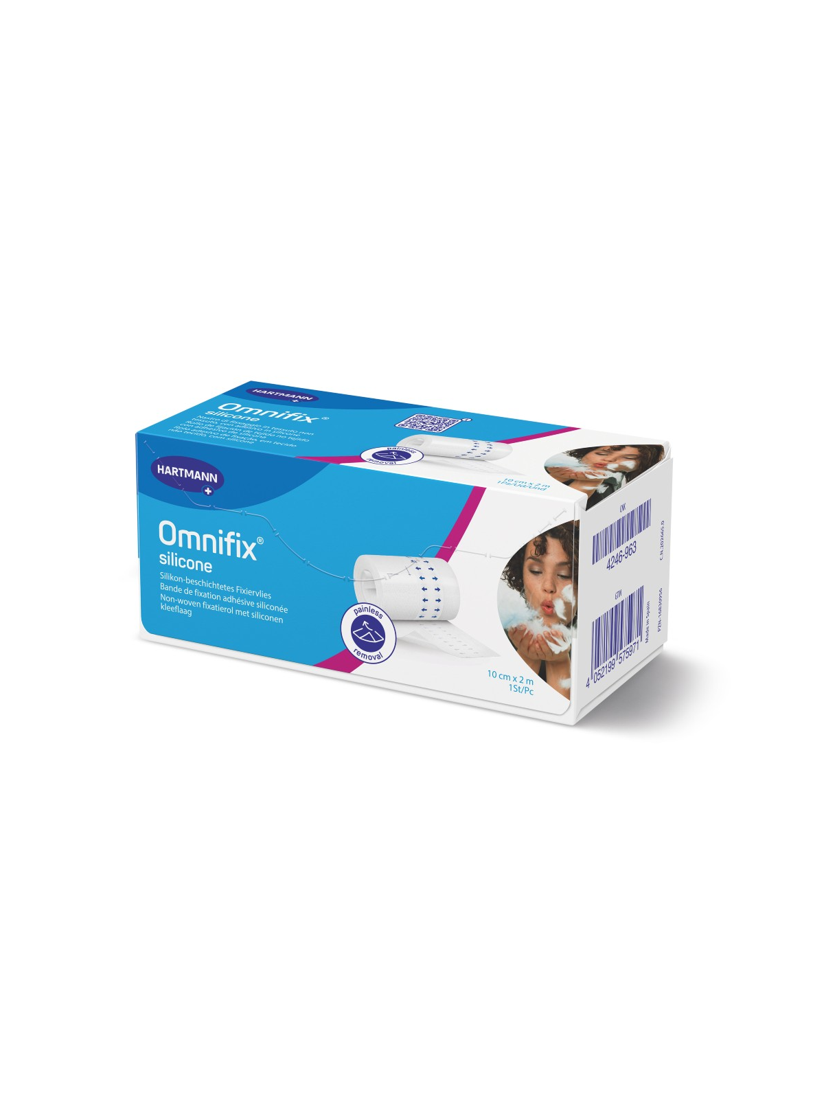 HARTMANN OMNIFIX SILICONE 2 M X 10 CM