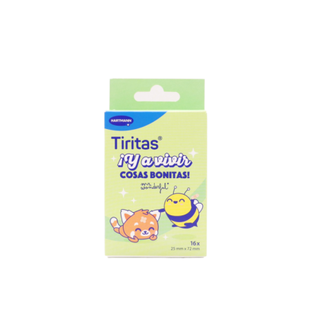 TIRITAS MR. WONDERFUL APOSITO ADHESIVO 16 UNIDAD
