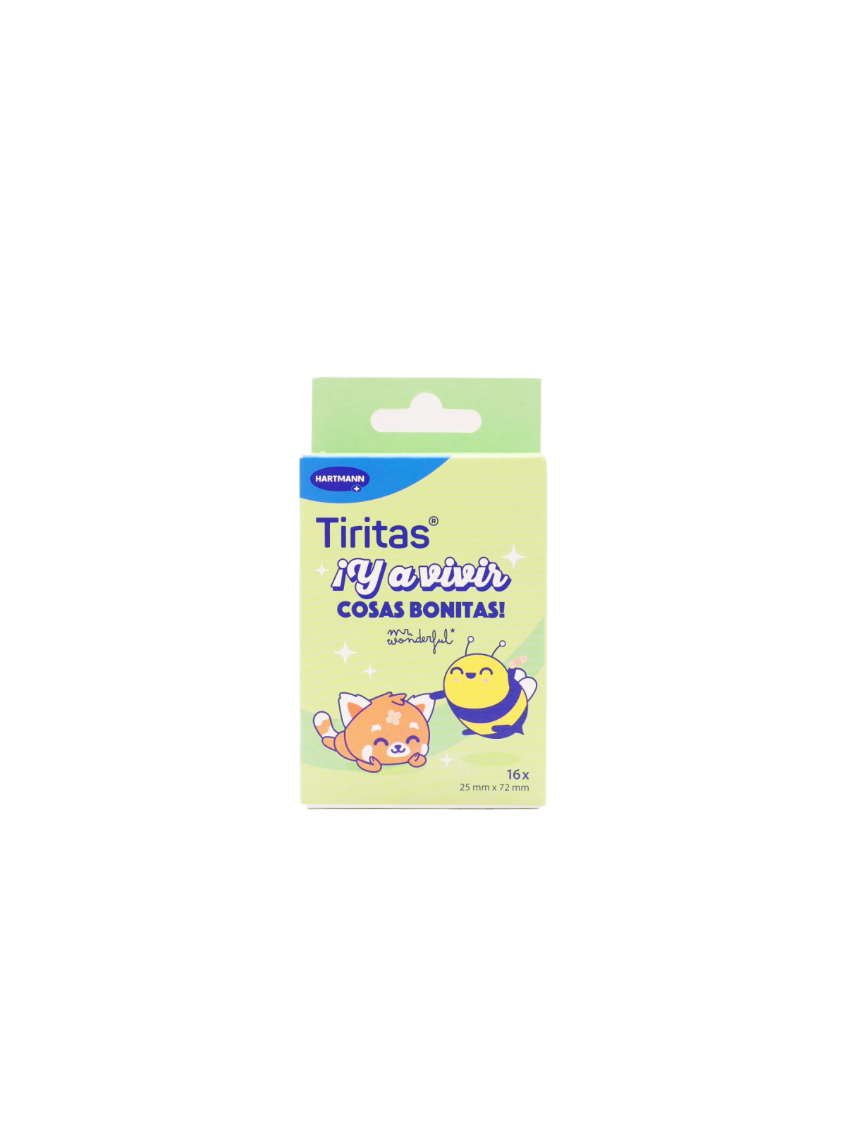 TIRITAS MR. WONDERFUL APOSITO ADHESIVO 16 UNIDAD