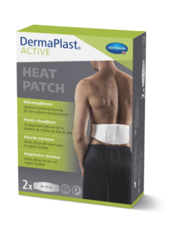 DERMAPLAST ACTIVE HEAT PATCH 2 U 39X14CM