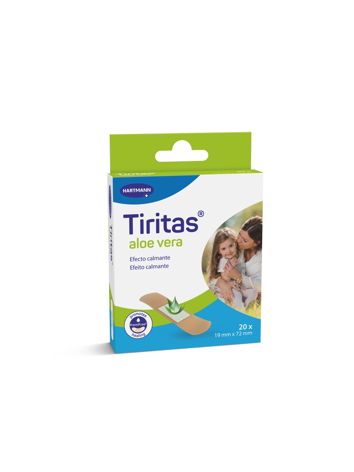 HARTMANN TIRITAS ALOE VERA 19X72MM 20U