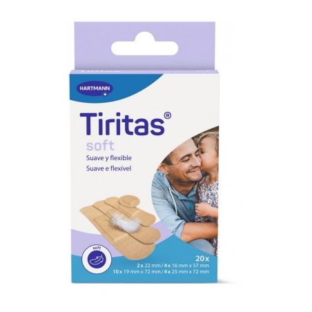 TIRITAS SENSITIVE APOSITO ADHESIVO 4 TAMAÑOS 20