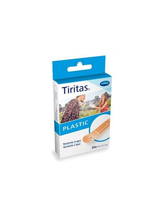 TIRITAS PLASTIC APOSITO ADHESIVO 19 X 72 20 U