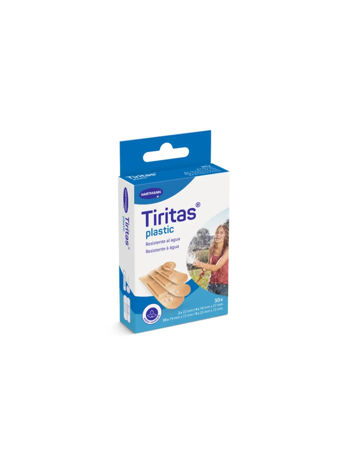 TIRITAS PLASTIC APOSITO ADHESIVO 30 U