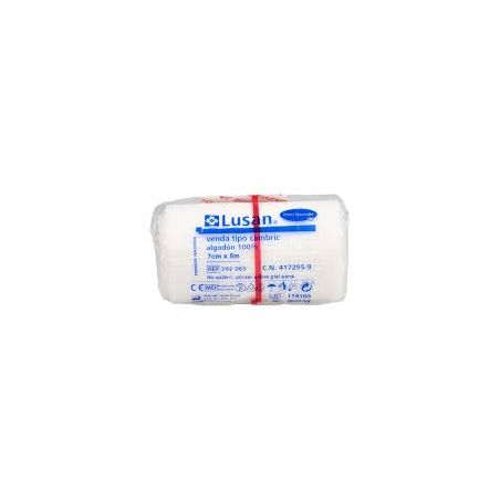 VENDA DE GASA HIDROFILA CAMBRIC LUSAN 5 X 7