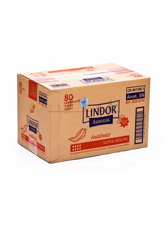 ABSORB INC ORINA SUP-NOC ANAT LINDOR 80 U + 4 MA