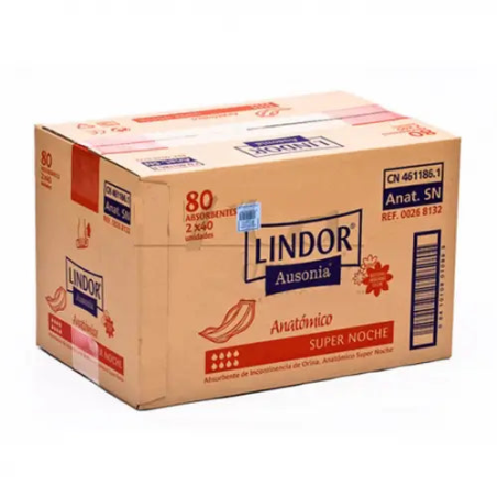 ABSORB INC ORINA SUP-NOC ANAT LINDOR 80 U + 4 MA