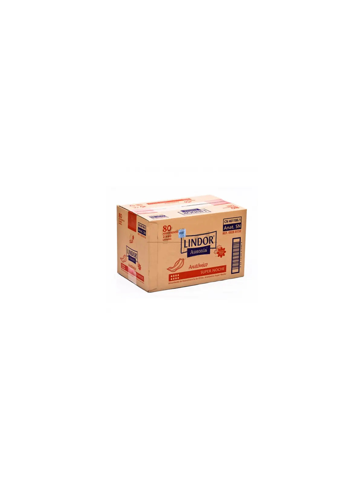 ABSORB INC ORINA SUP-NOC ANAT LINDOR 80 U + 4 MA
