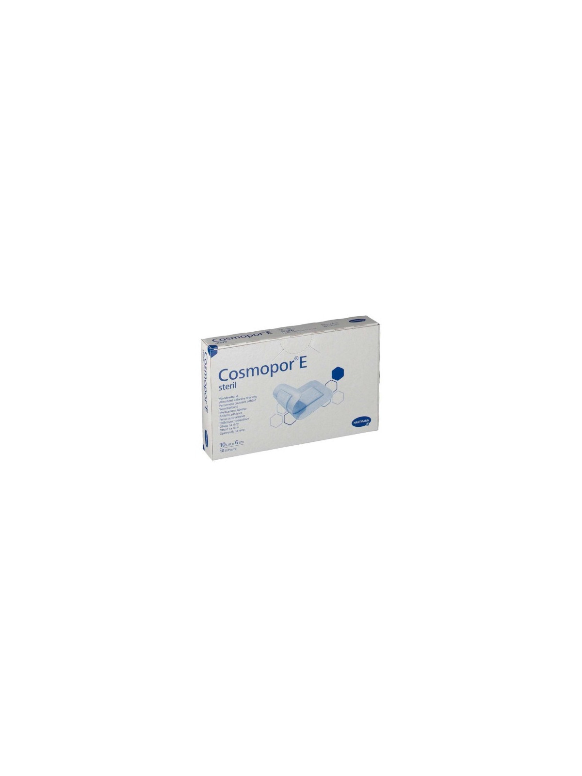 COSMOPOR E APOSITO ESTERIL 10 X 6 CM 10 U