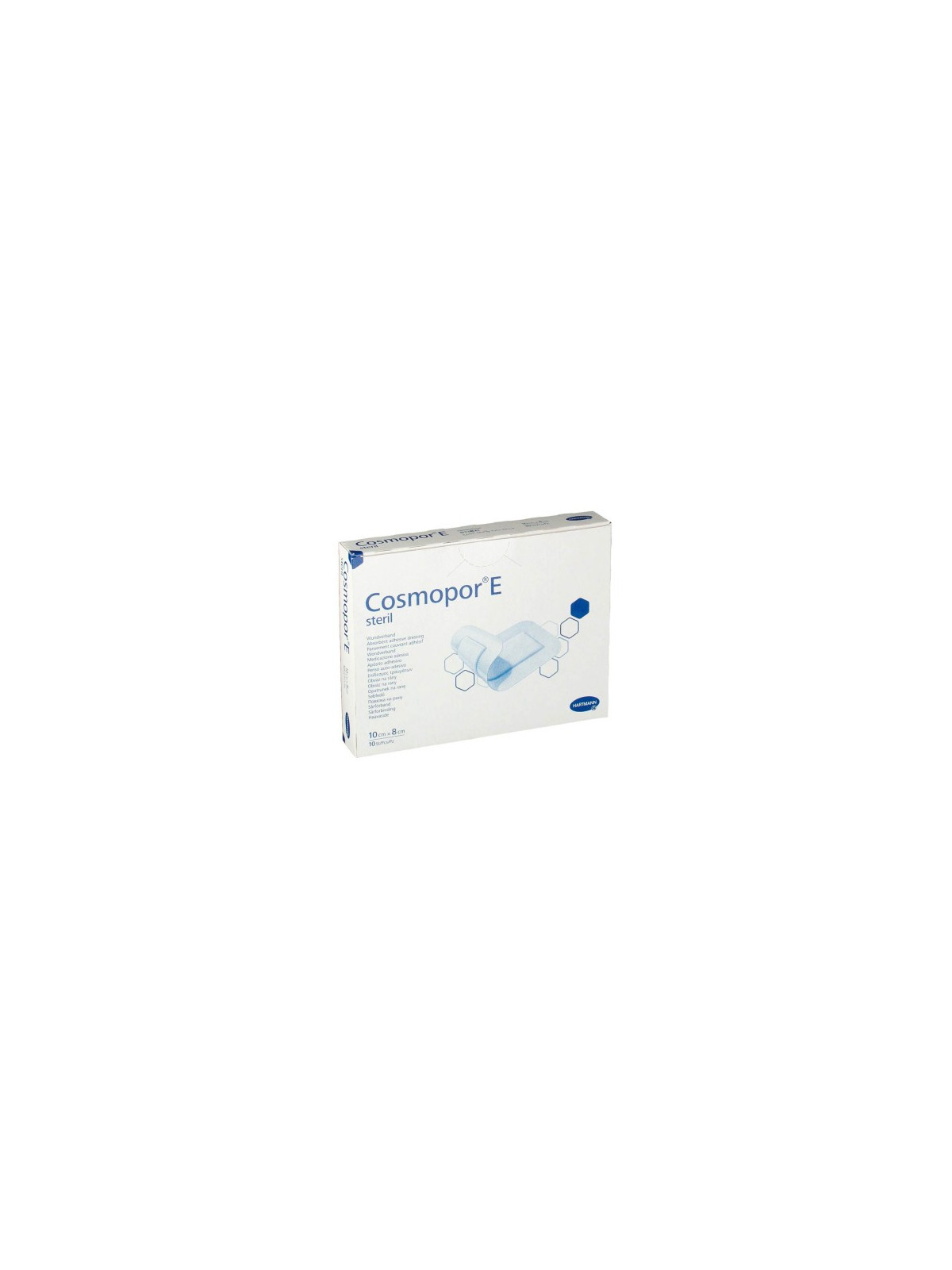 COSMOPOR E APOSITO ESTERIL 10 X 8 CM 10 U