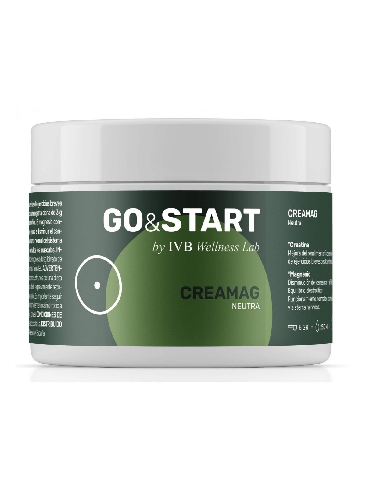 IVB CREATINA+ MAGNESIO CREAMAG 300G NEUTRA