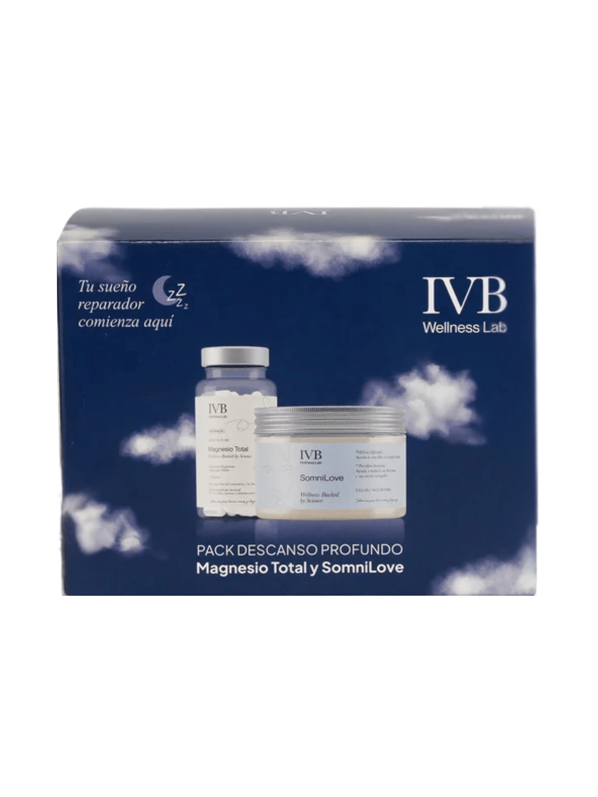 IVB PACK DESCANSO PROFUNDO MAGNESIO TOTAL+SOMNIL