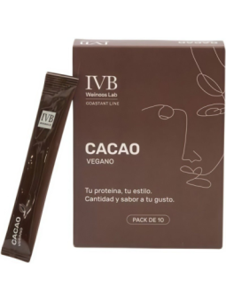 IVB PROTEINA STICK DE CACAO 10 UNIDADES