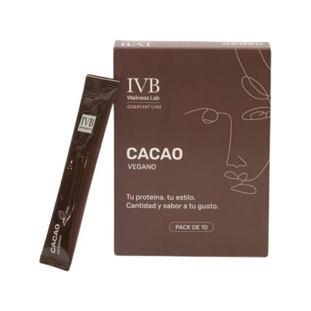 IVB PROTEINA STICK DE CACAO 10 UNIDADES