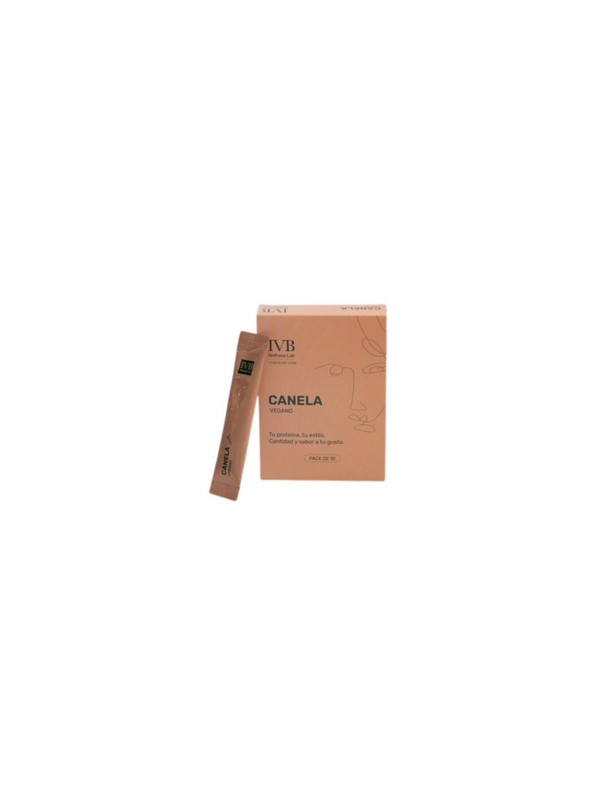 IVB PROTEINA STICK DE CANELA 10 UNIDADES