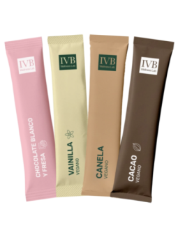 IVB PROTEINA STICK DE SABORES MIX 10 UNIDADES