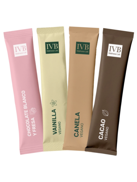 IVB PROTEINA STICK DE SABORES MIX 10 UNIDADES