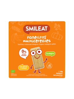 SMILEAT PANECITOS MULTICEREALES ECOLOGICO 60GR