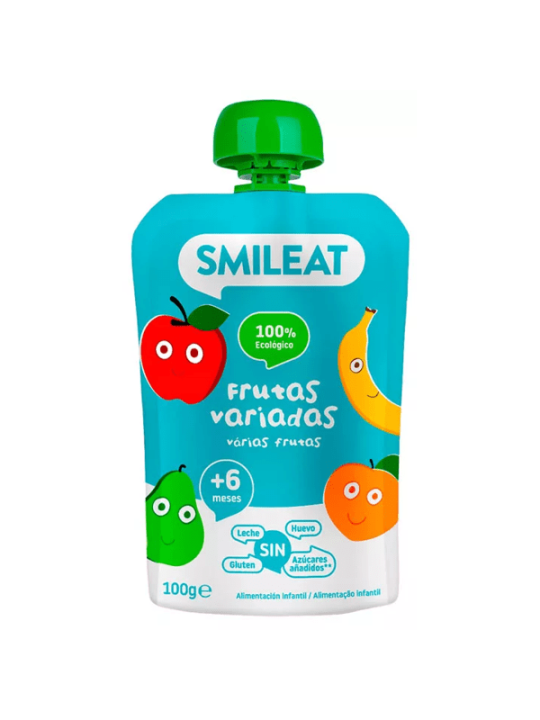 SMILEAT POUCH ECO FRUTAS VARIADAS 100G