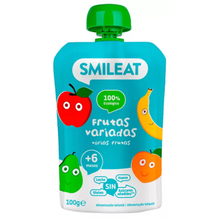 SMILEAT POUCH ECO FRUTAS VARIADAS 100G